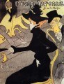 Divan Japonais postimpresionista Henri de Toulouse Lautrec